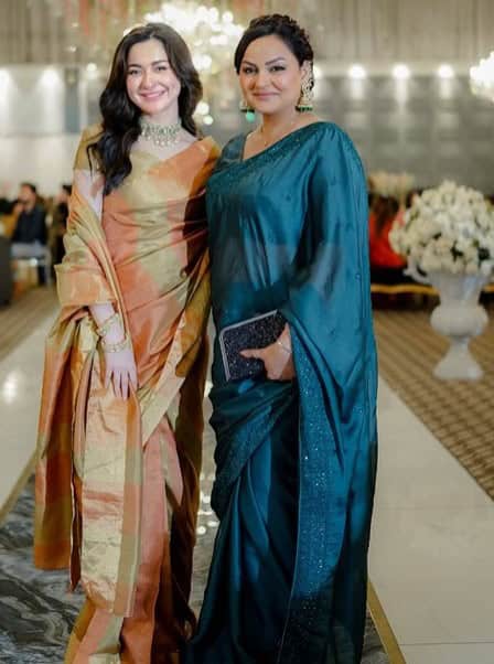 hania aamir saree in drama meri zinadgi hai tu